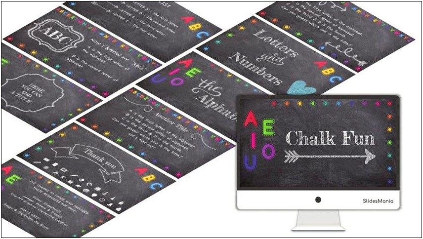 Free Back To School Presentation Template For Smartboard