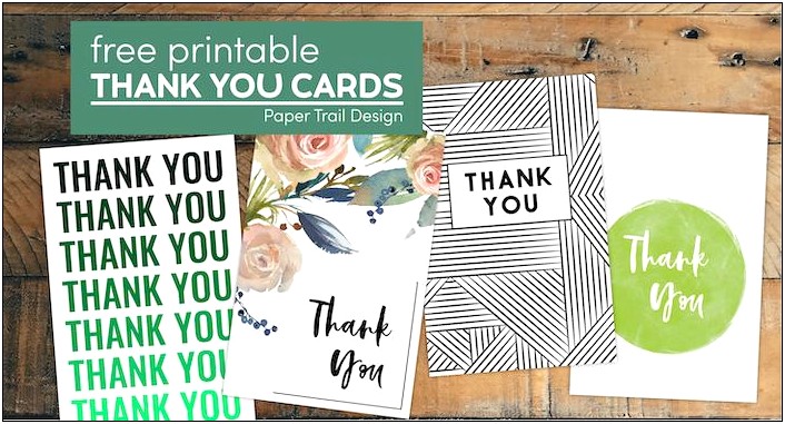 Free Bereavement Thank You Card Templates