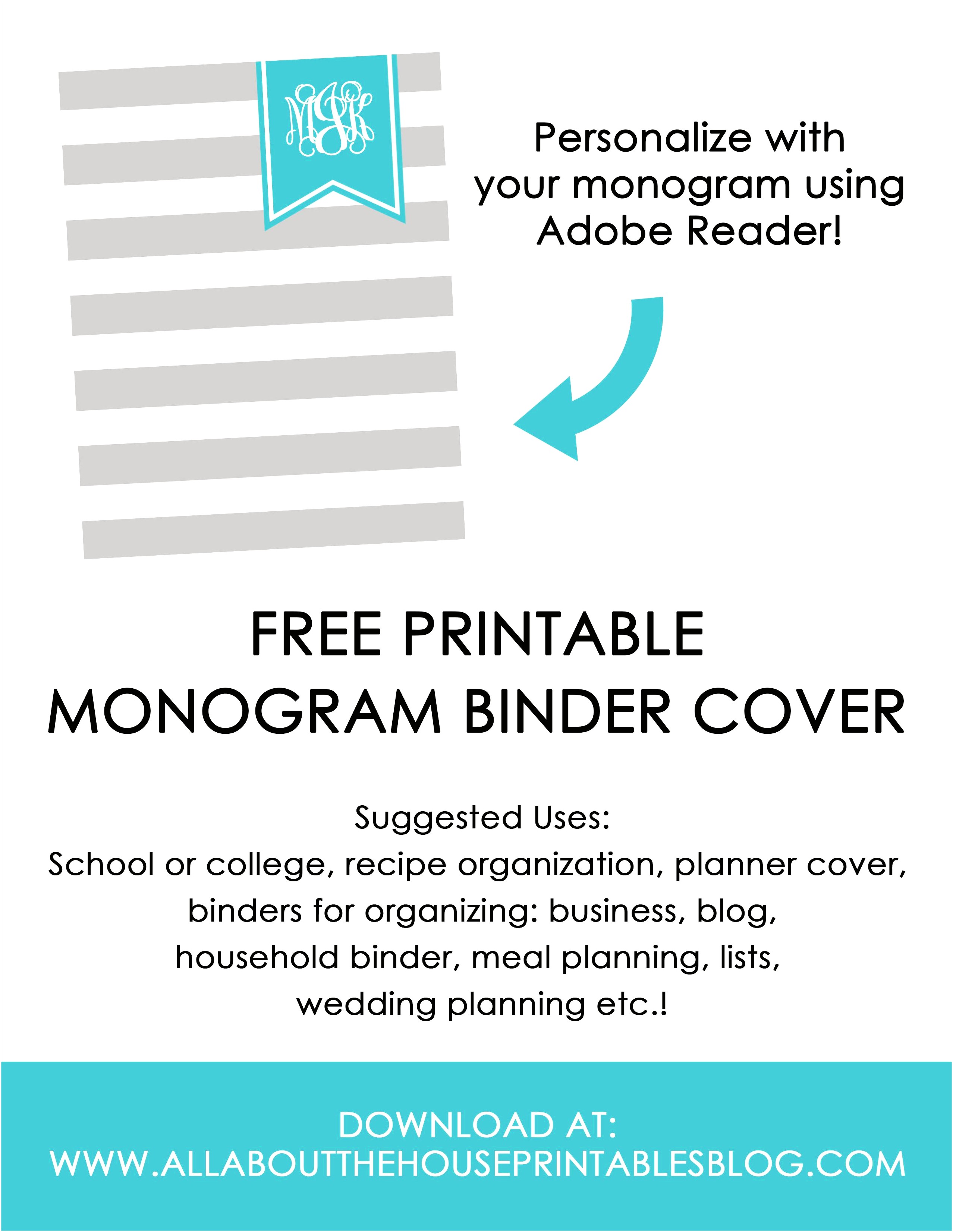 Free Binder Cover Templates Middle School