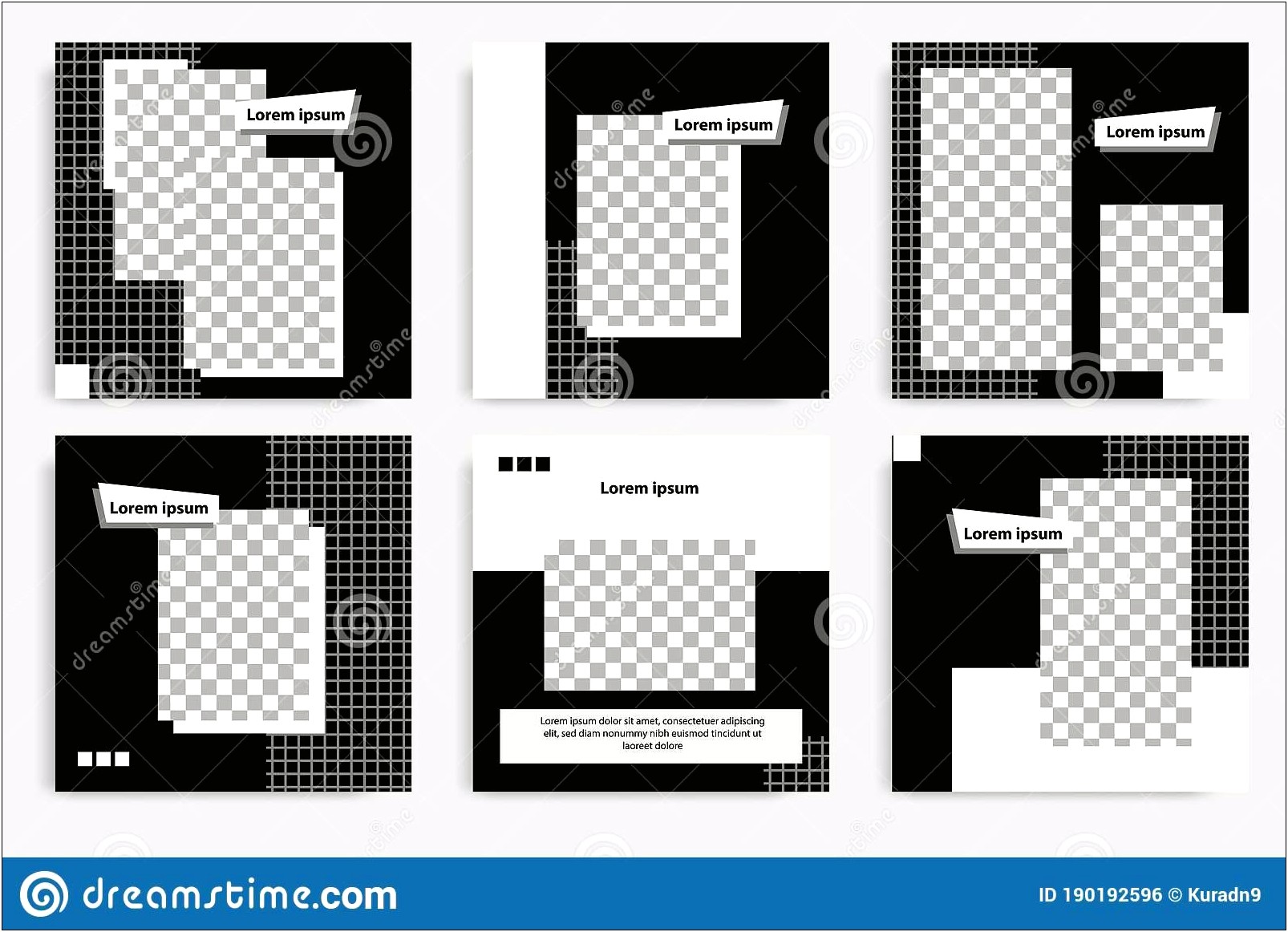 Free Black And White Banner Templates
