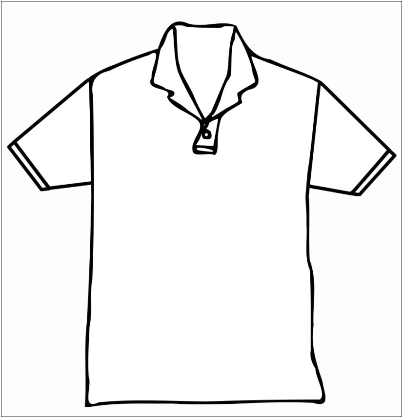 Free Blank Polo Shirt Templates Download