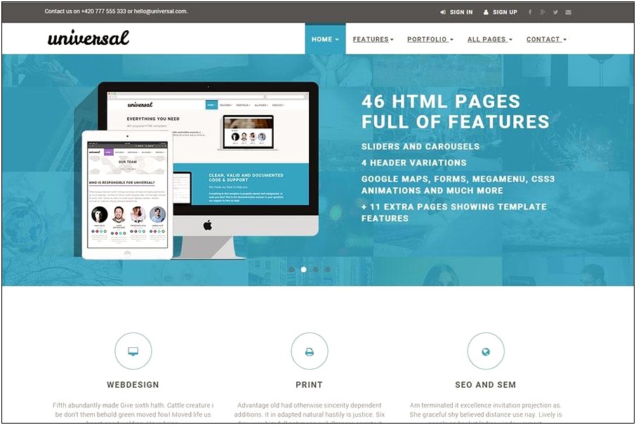 Download Free Bootstrap Responsive Templates