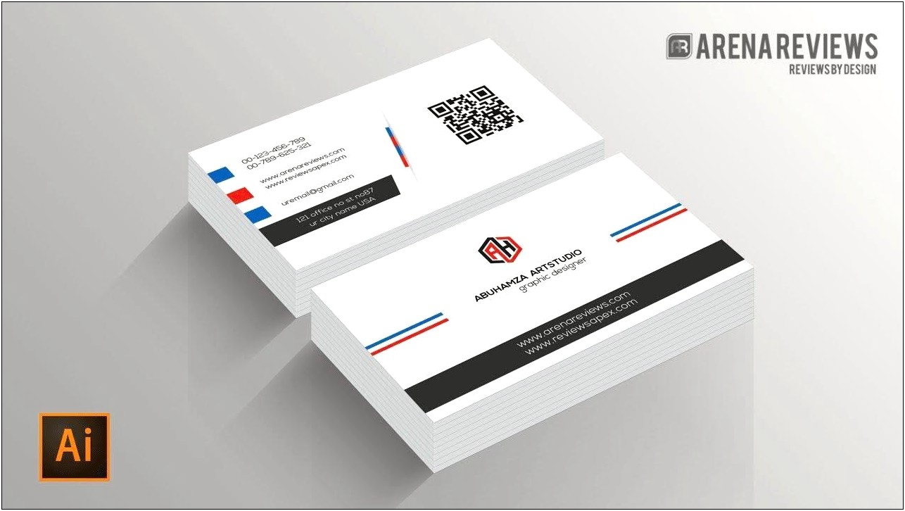 Free Business Card Design Templates Illustrator