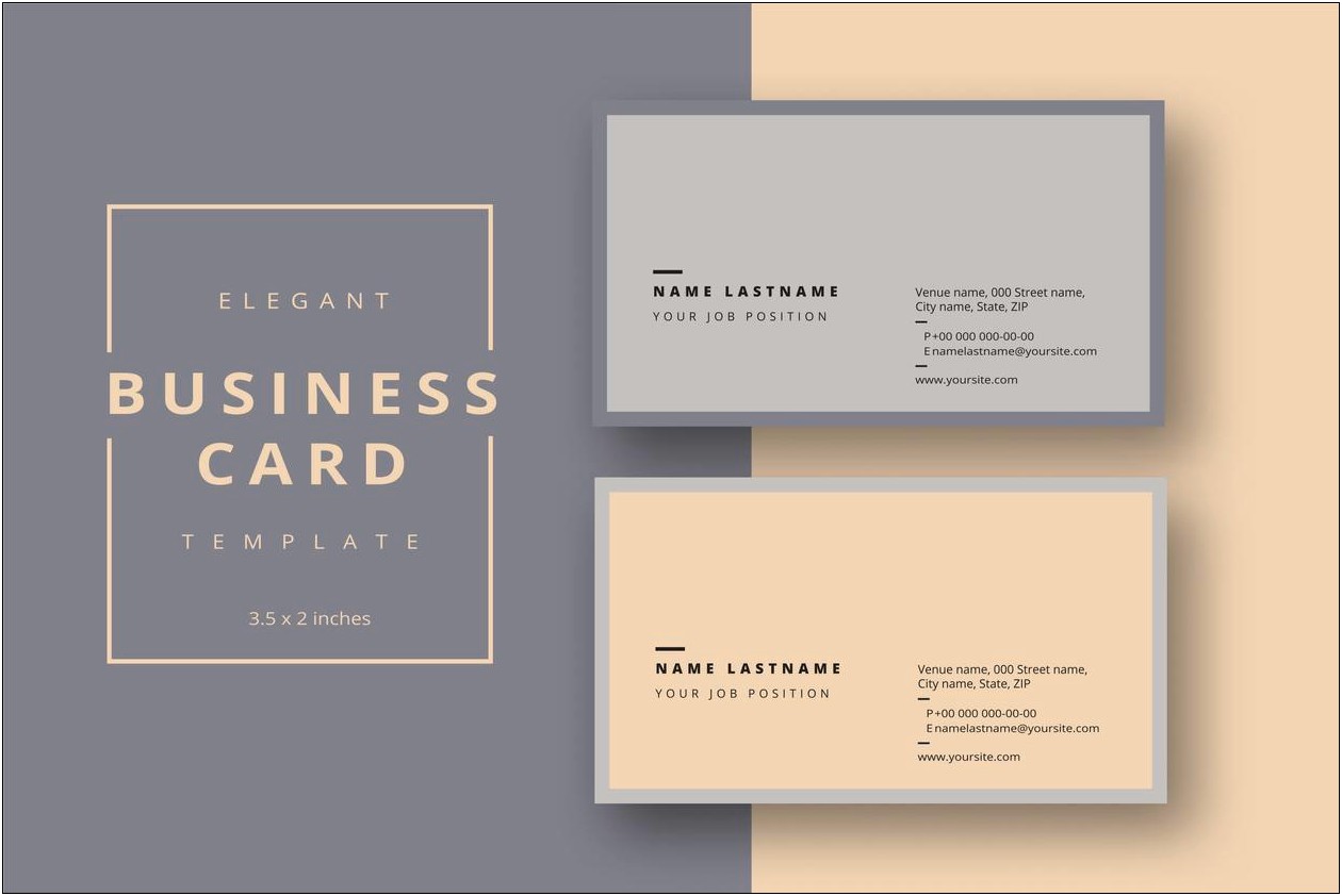Free Business Card Template Download For Mac