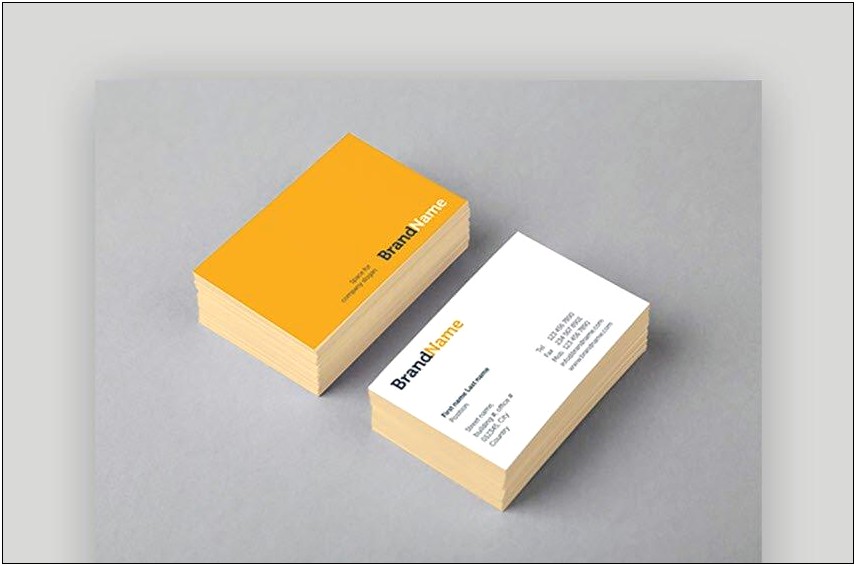 Free Business Card Template Illustrator Rwatercolo