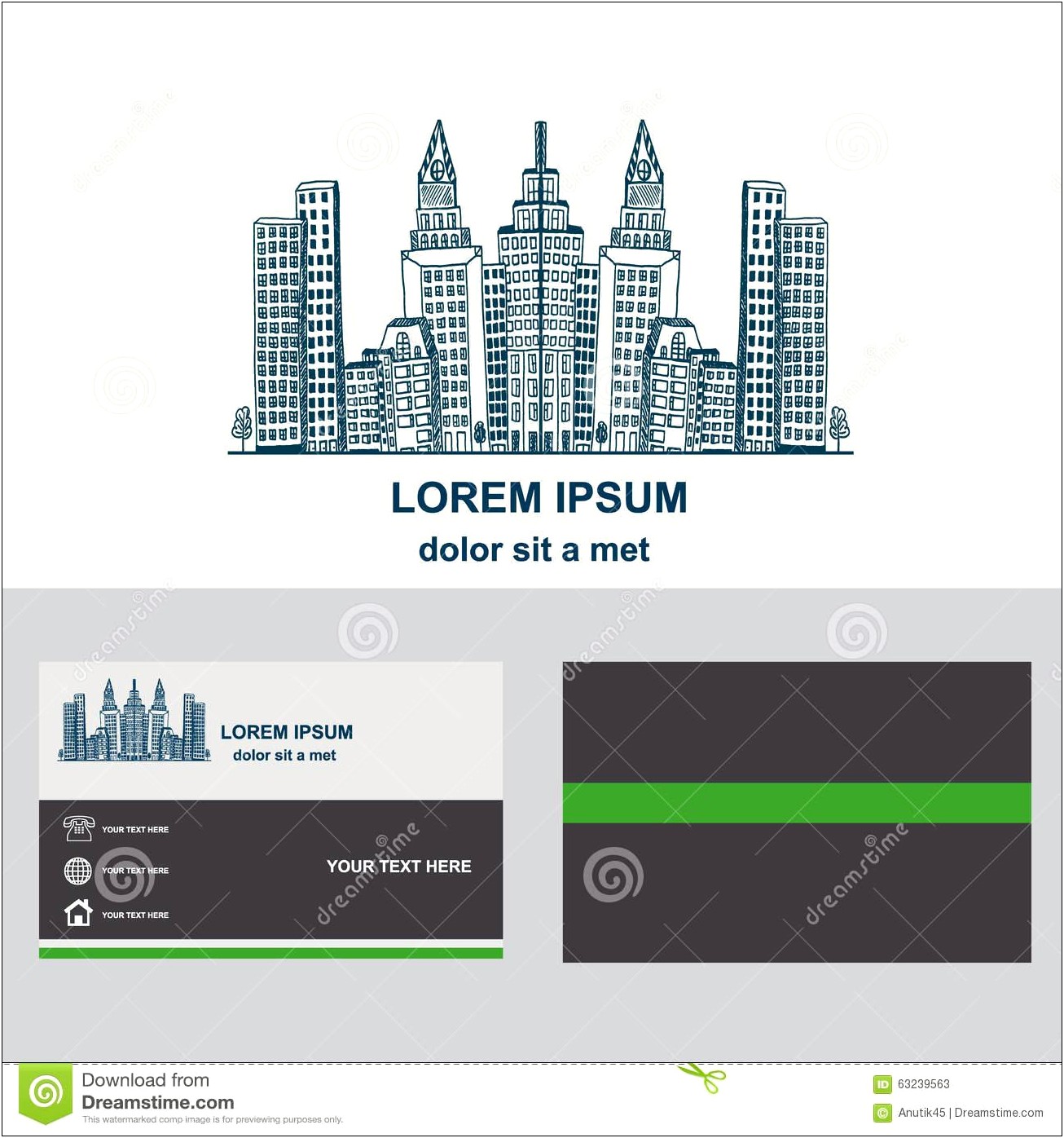 Free Business Card Templates Construction Company