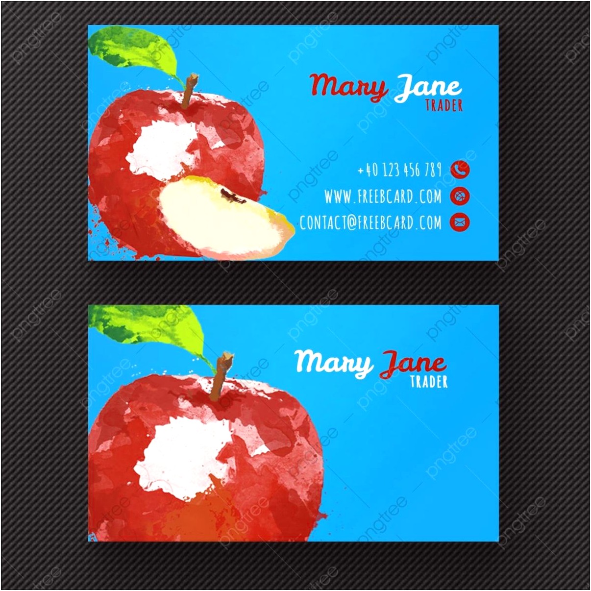 Free Business Card Templates For Apple