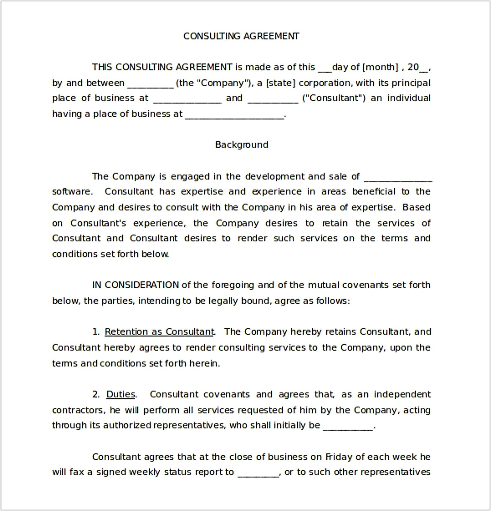 Free Business Terms And Conditions Template Uk
