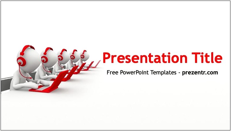 Free Call Center Powerpoint Presentation Templates