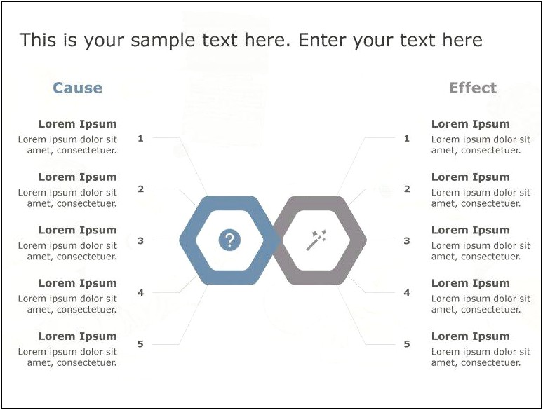 Free Cause And Effect Powerpoint Template