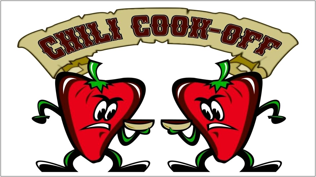 Free Chili Cook Off Poster Template