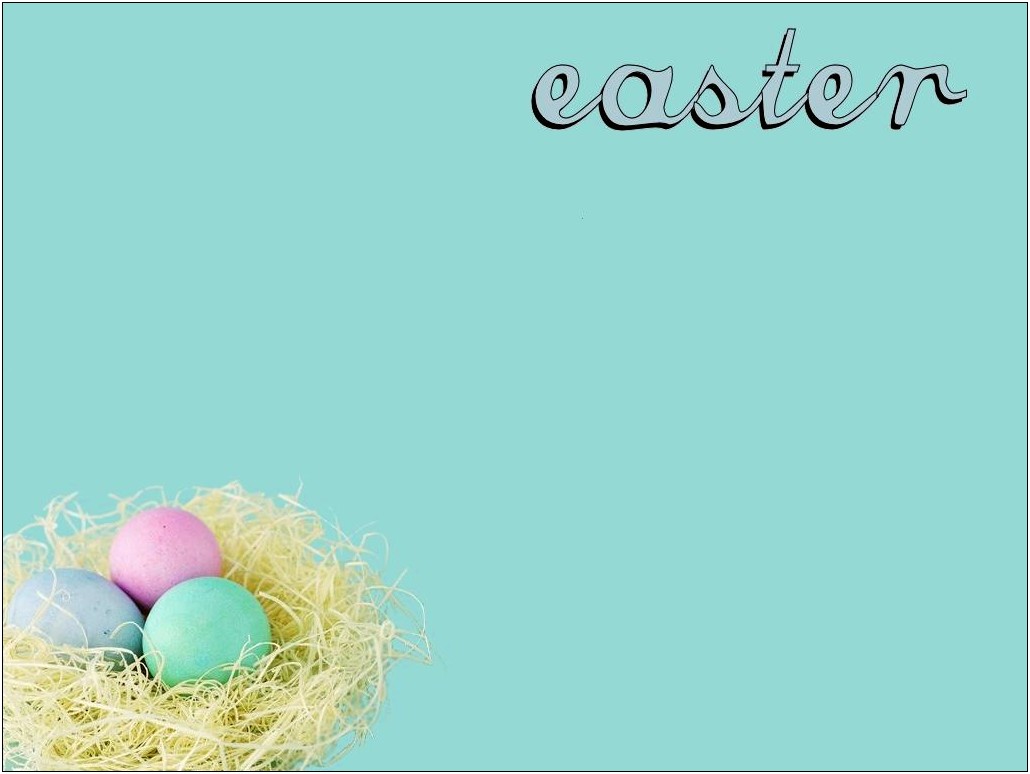 Free Christian Easter Powerpoint Templates Backgrounds