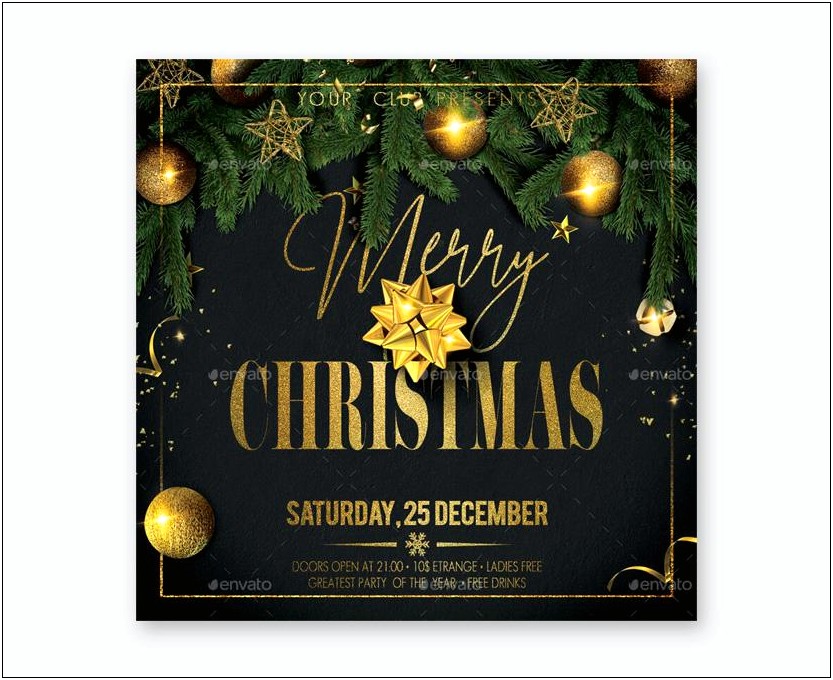 Free Christmas Advertising Templates For Photography