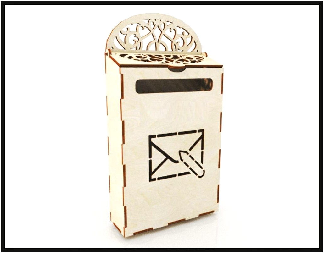 Free Commercial Use Mailbox Template Cuttable