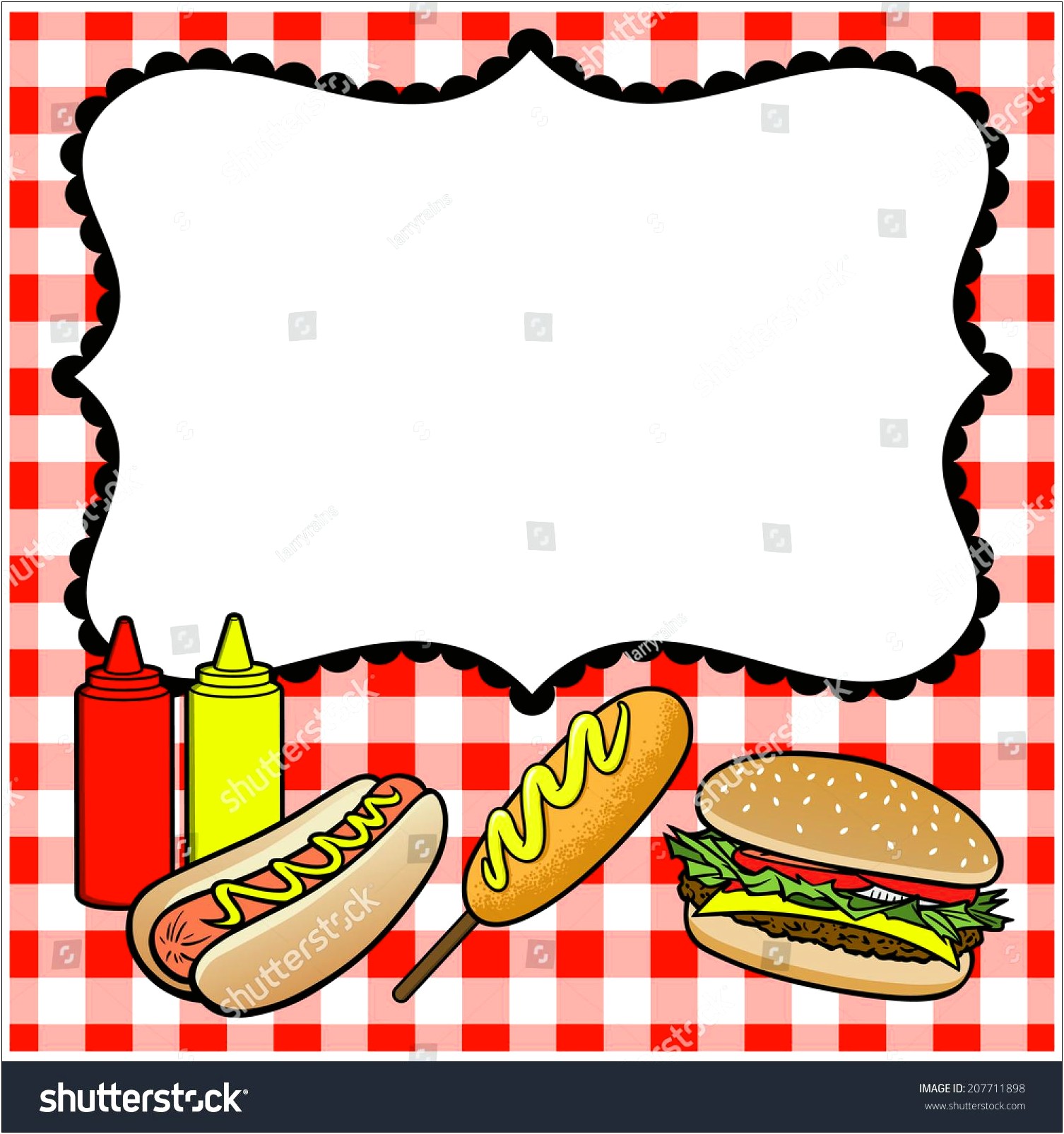 Free Concession Stand Menu Template Word
