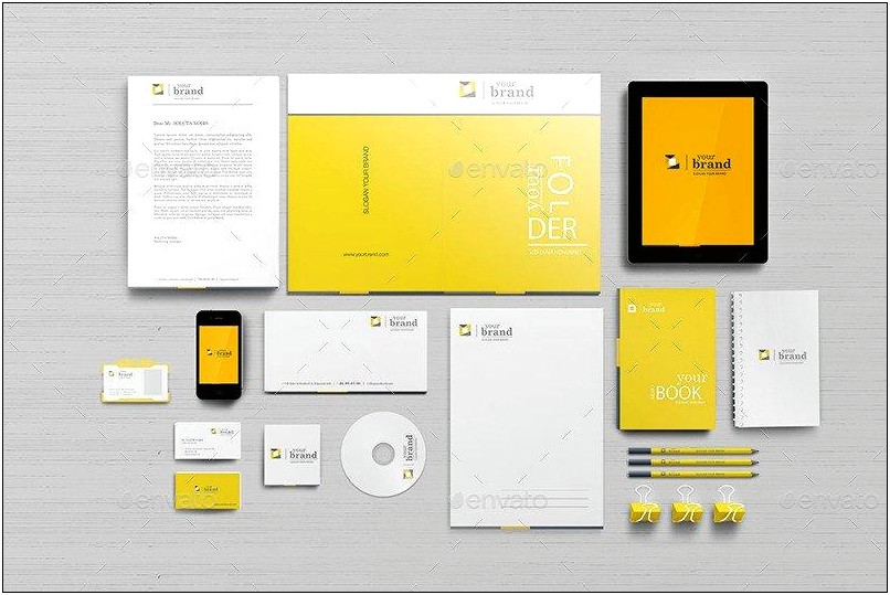 Free Corporate Identiy Mockup Psd Templates