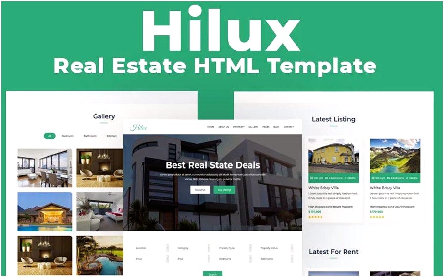 Free Css Responsive Templates For Real Estate