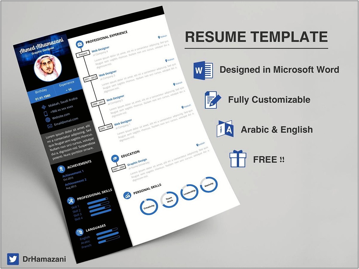 Free Cv Template Download Ms Word