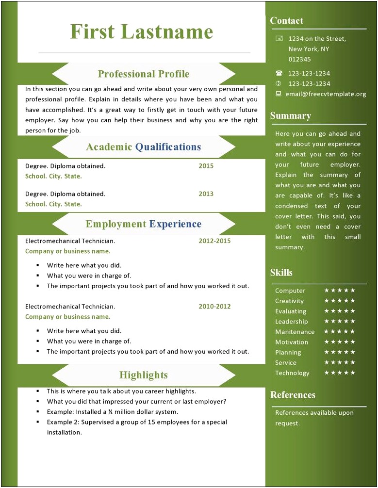 creative-simple-resume-template-free-download-2023-resumekraft-riset