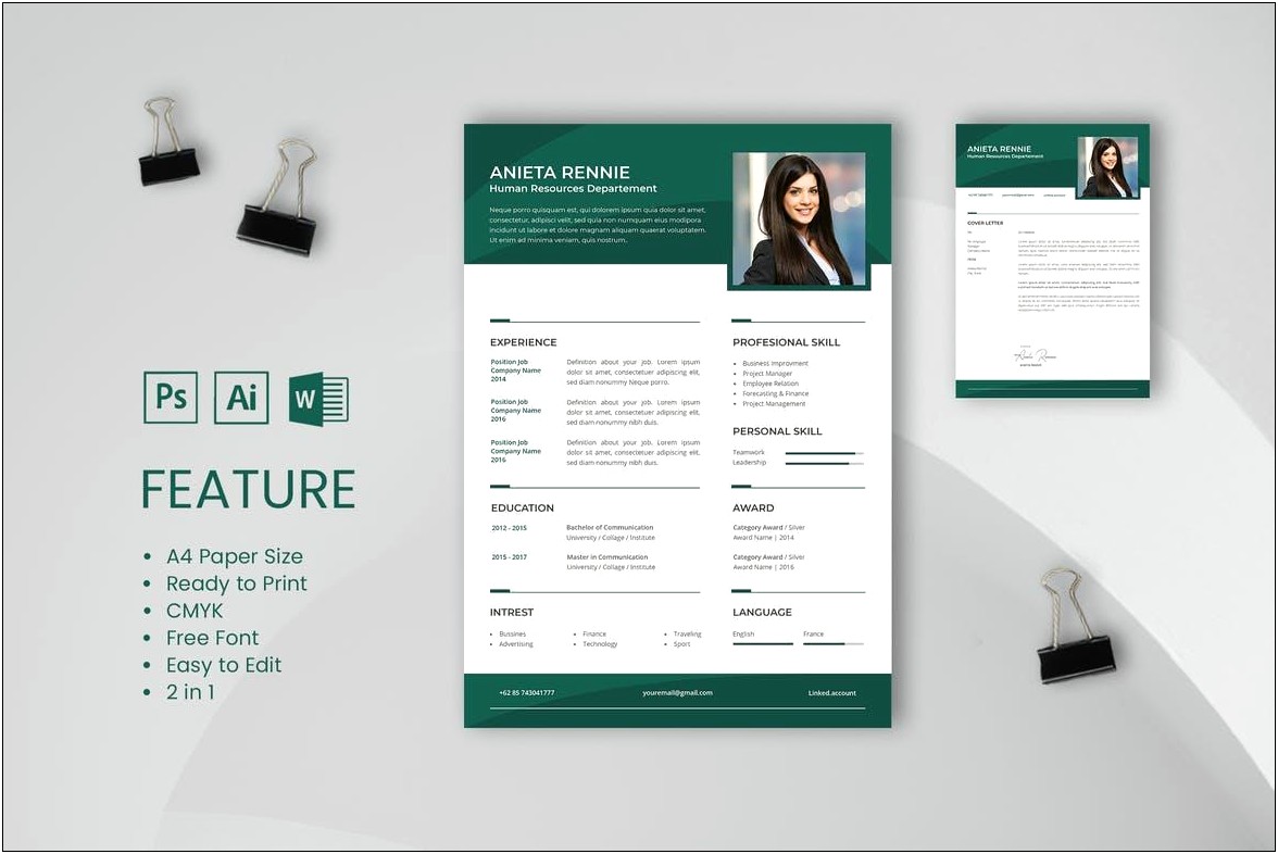 Cv Templates Free Download Word Document Uk