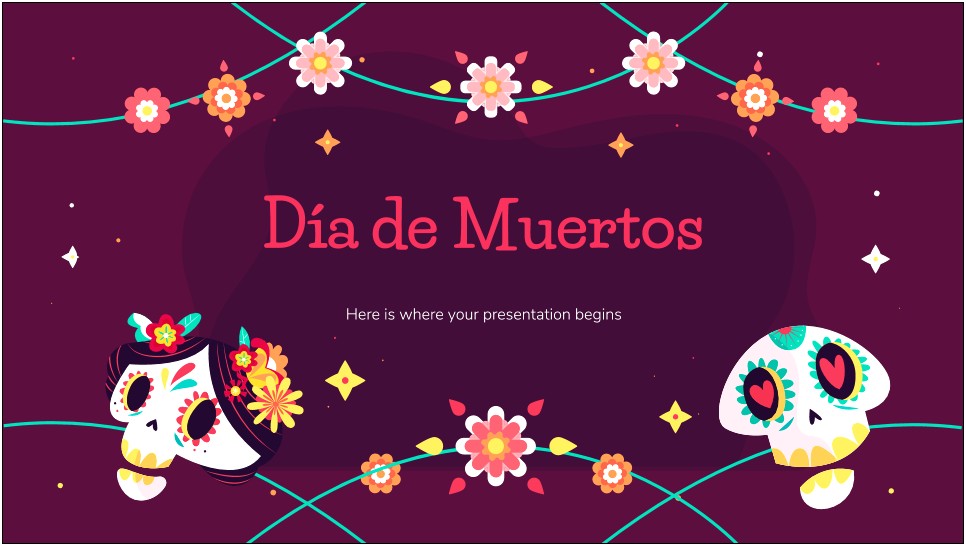 Free Day Of The Dead Templates