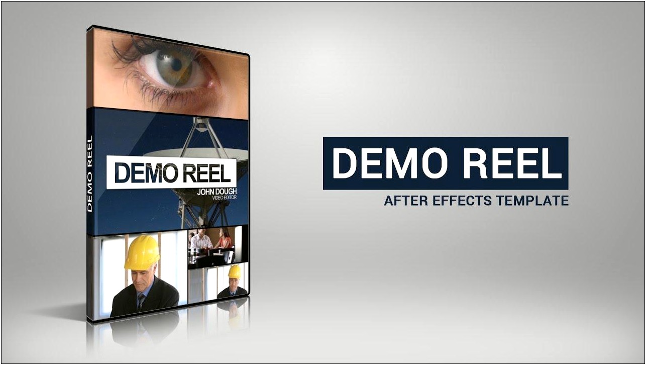 Free Demo Reel Template After Effects