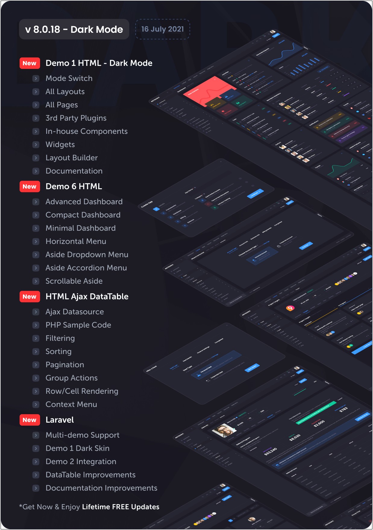 Free Download Metronic Responsive Admin Dashboard Template