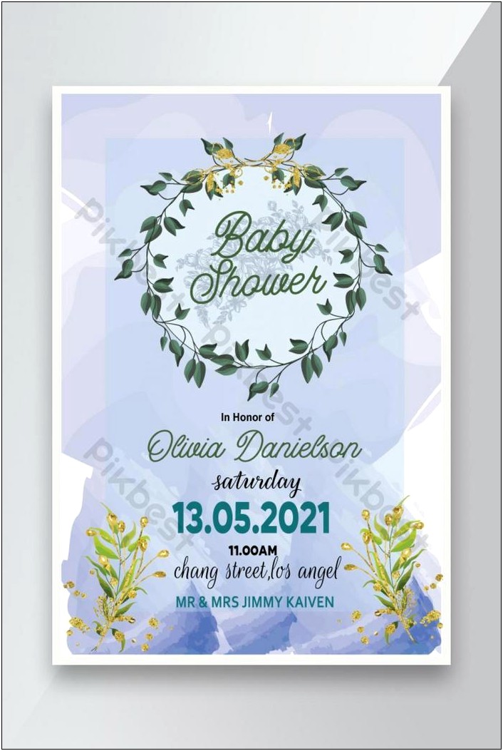 Free Download Templates Baby Shower Invitations