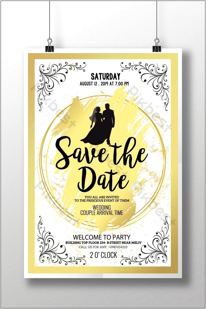 Free Download Templates For Save The Date