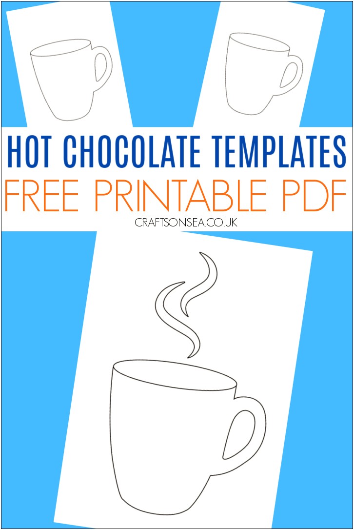 Free Downloadable Winter Hot Cocoa Flyer Template