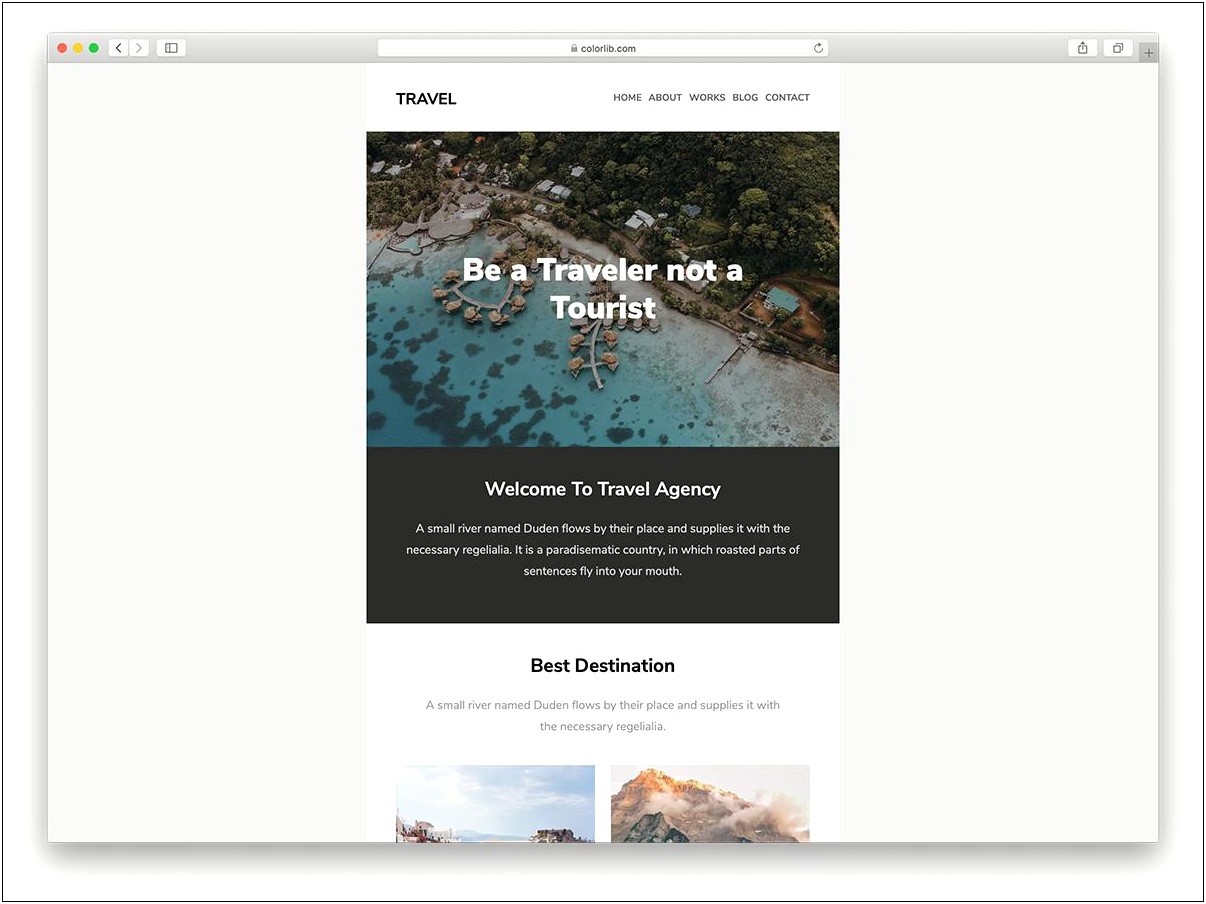 Free Drag And Drop Mailchimp Templates