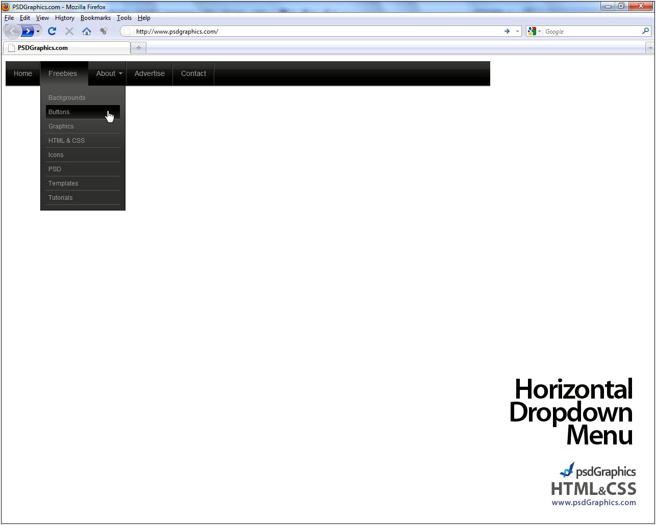 Free Drop Down Menu Css Templates