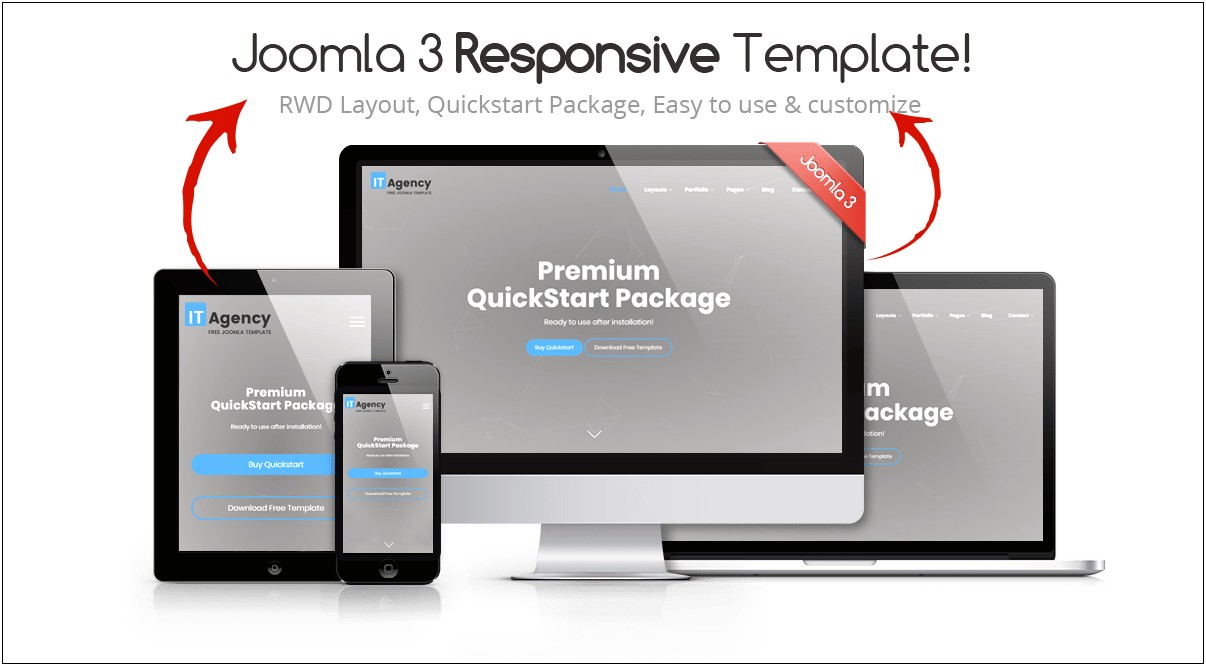 Free Easy To Use Joomla Templates