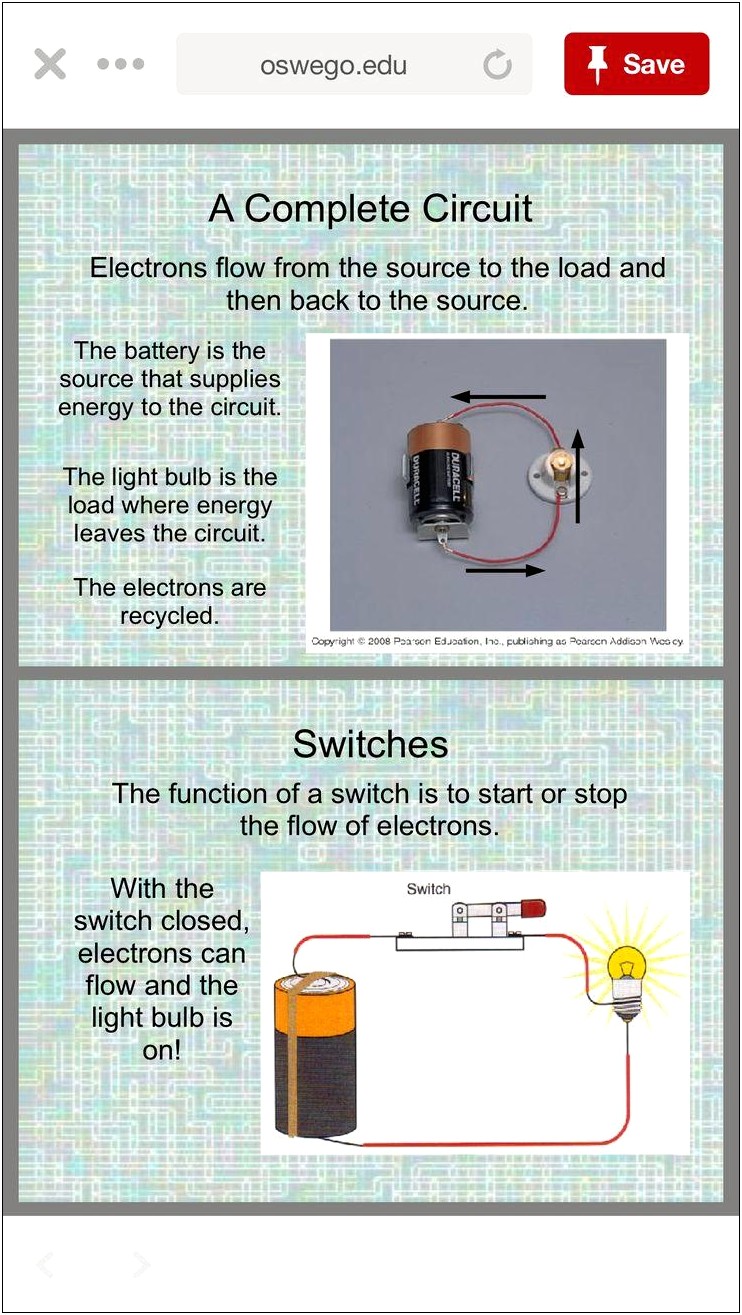 Free Electrical Light Switch Powerpoint Template