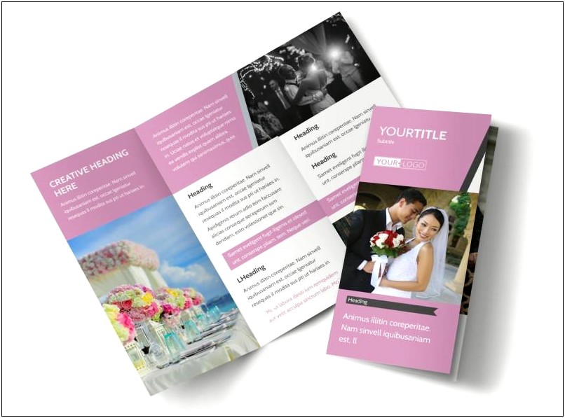 Free Elegant Event Venue Brochure Template