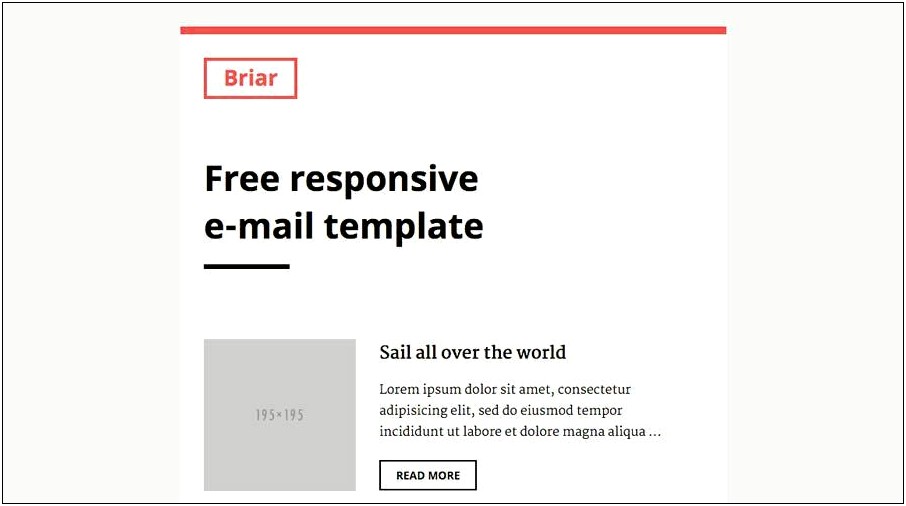 Free Email Newsletter Templates Html Code