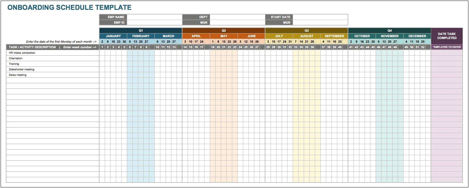 Free Employee Schedule Template With Hour Calculator