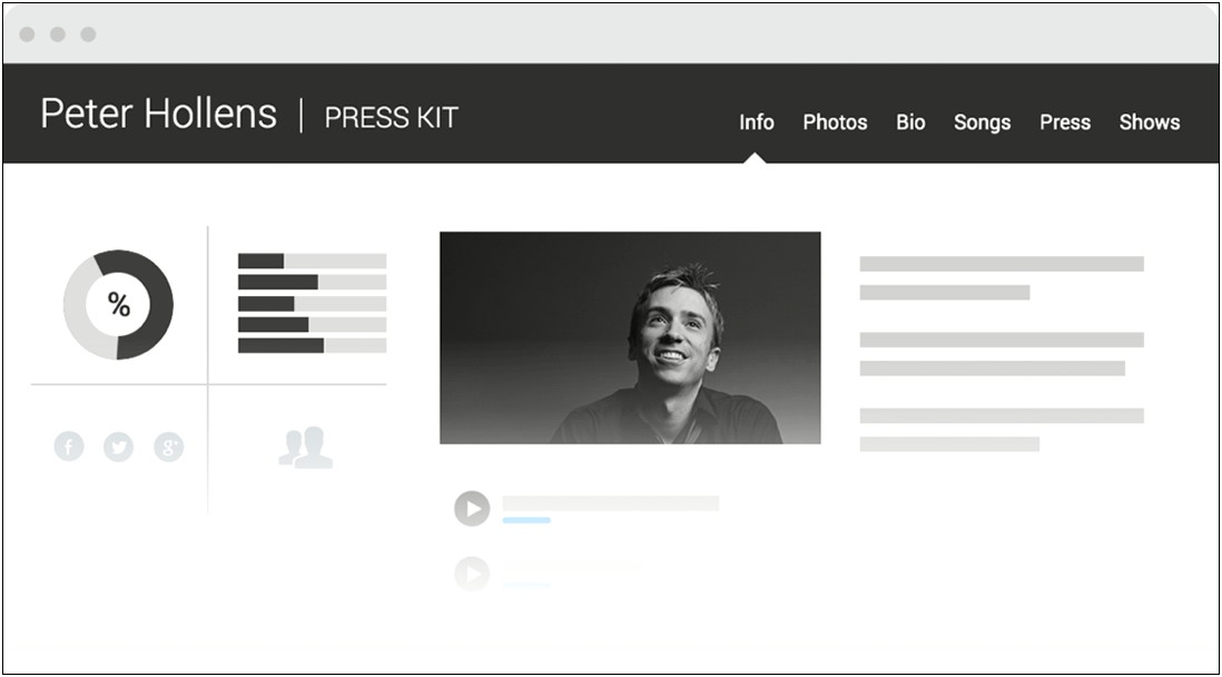 Free Epk Press Kit Template For Food