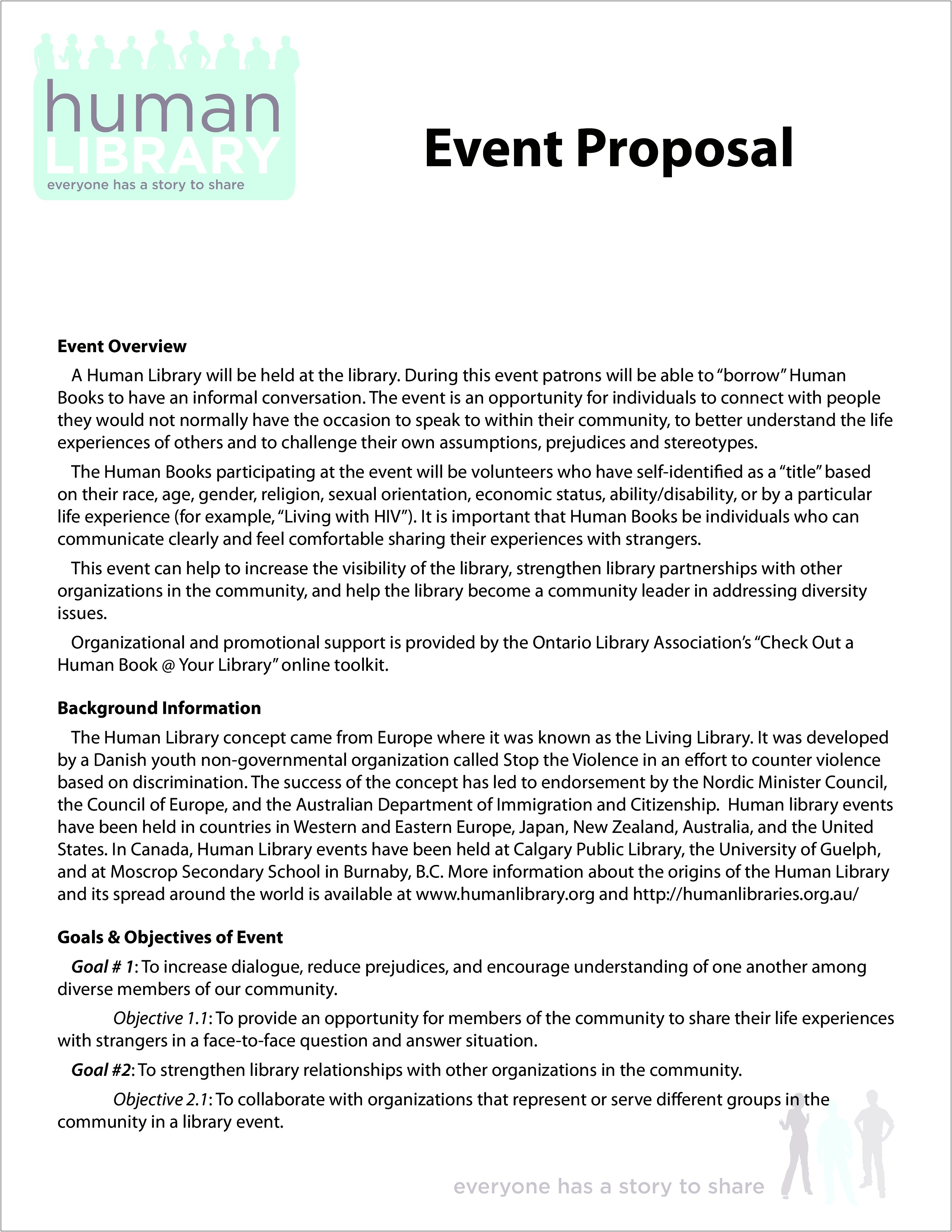 Free Event Sponsorship Proposal Template Doc