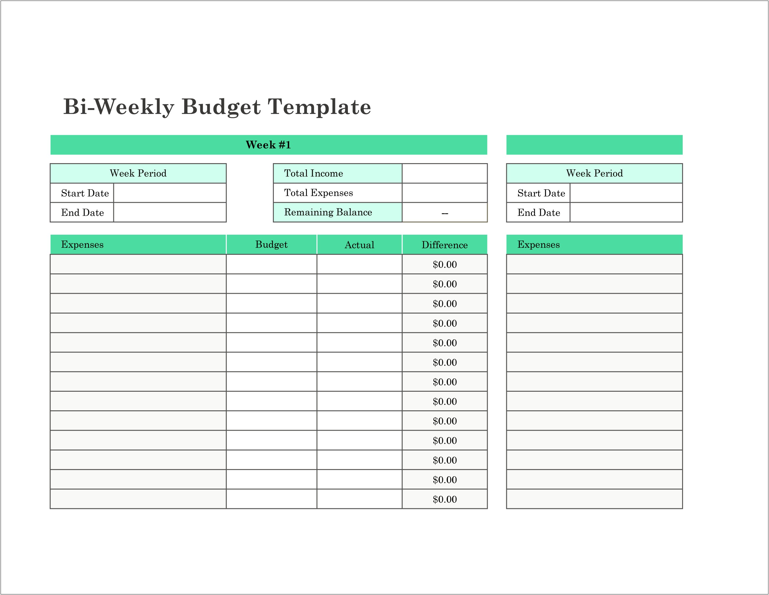 free budget excel templates for mac