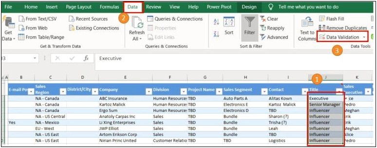 Free Excel Templates For Volunteer List