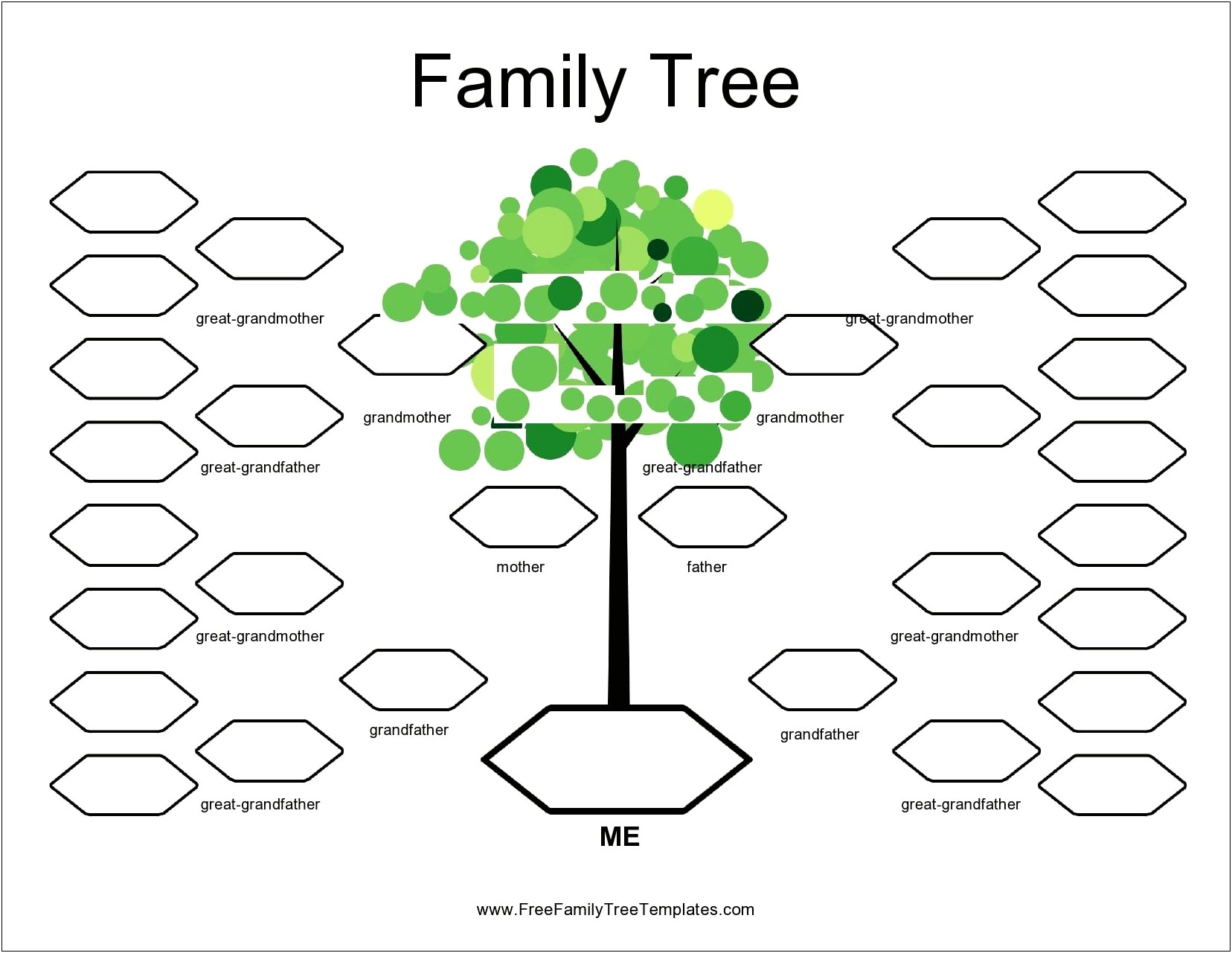 Free Family Tree Template Multiple Marriages