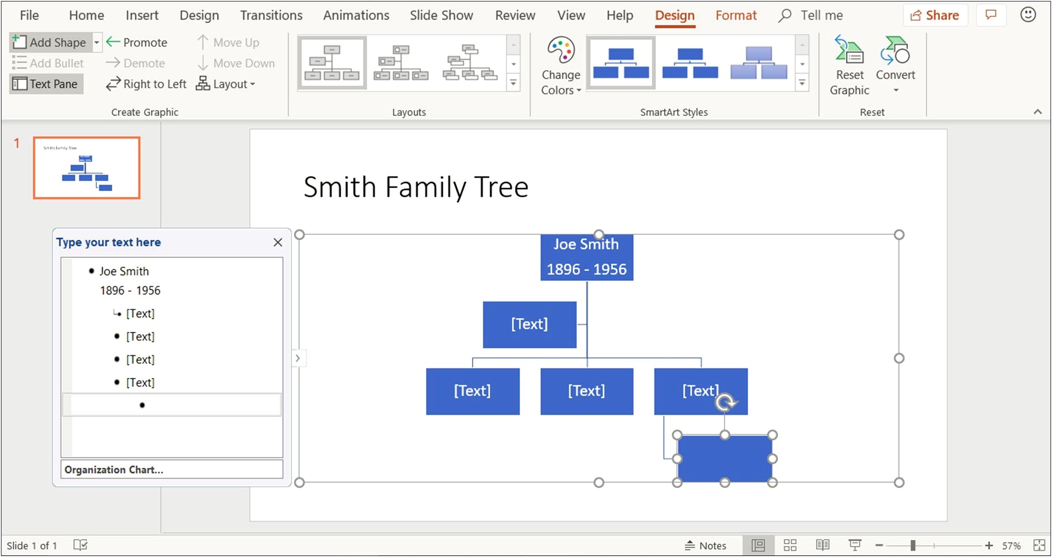 Free Family Tree Template Word 2016