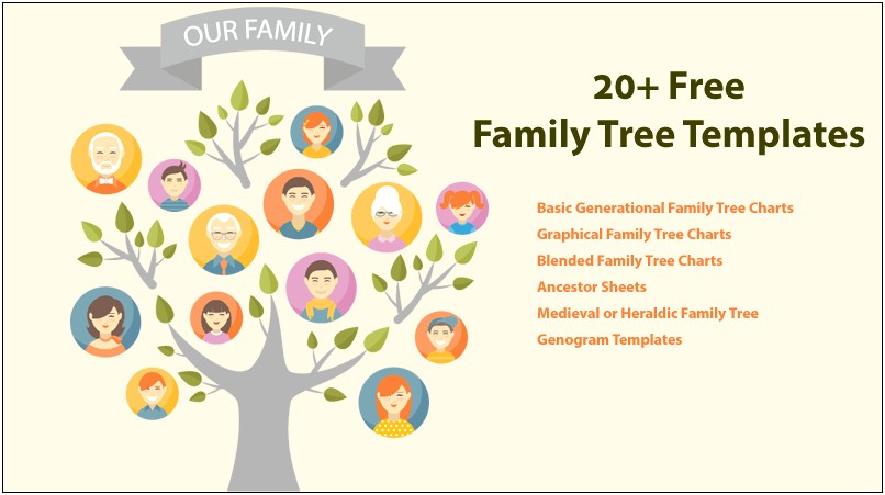 Free Family Tree Templater Word 2016