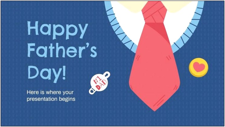 Free Fathers Day Power Point Templates