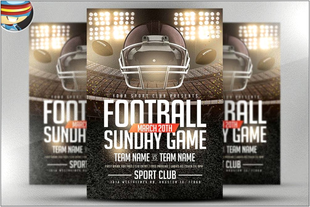 Free Flyer Templates For Sports Teams