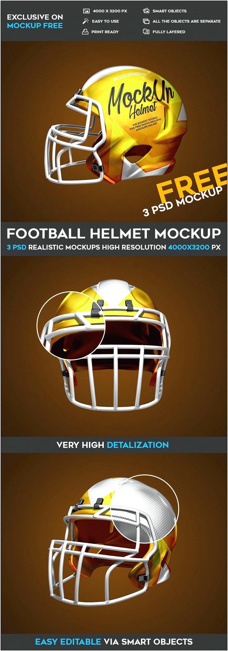 Free Football Helmet Cut Out Template