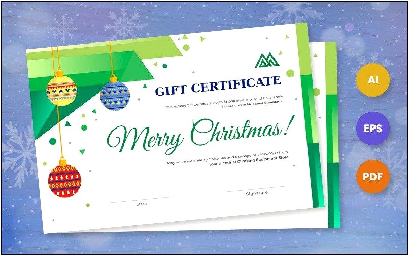 Free Gift Certificate Template With Dogs