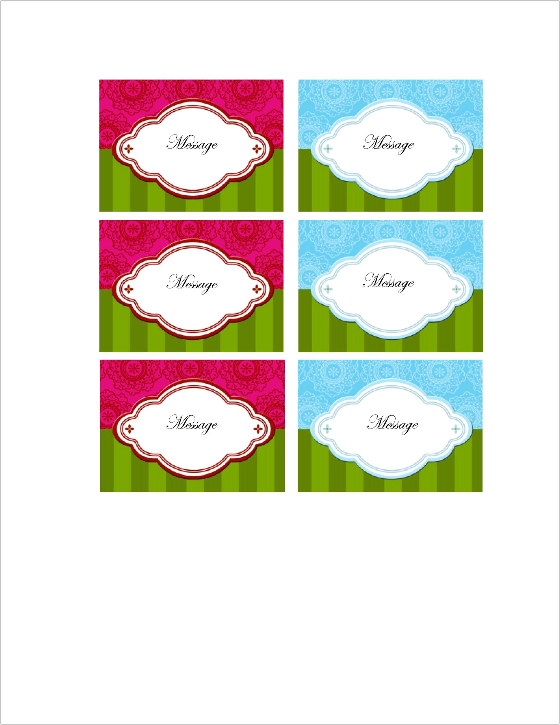 Free Gift Tag Maker And Templates