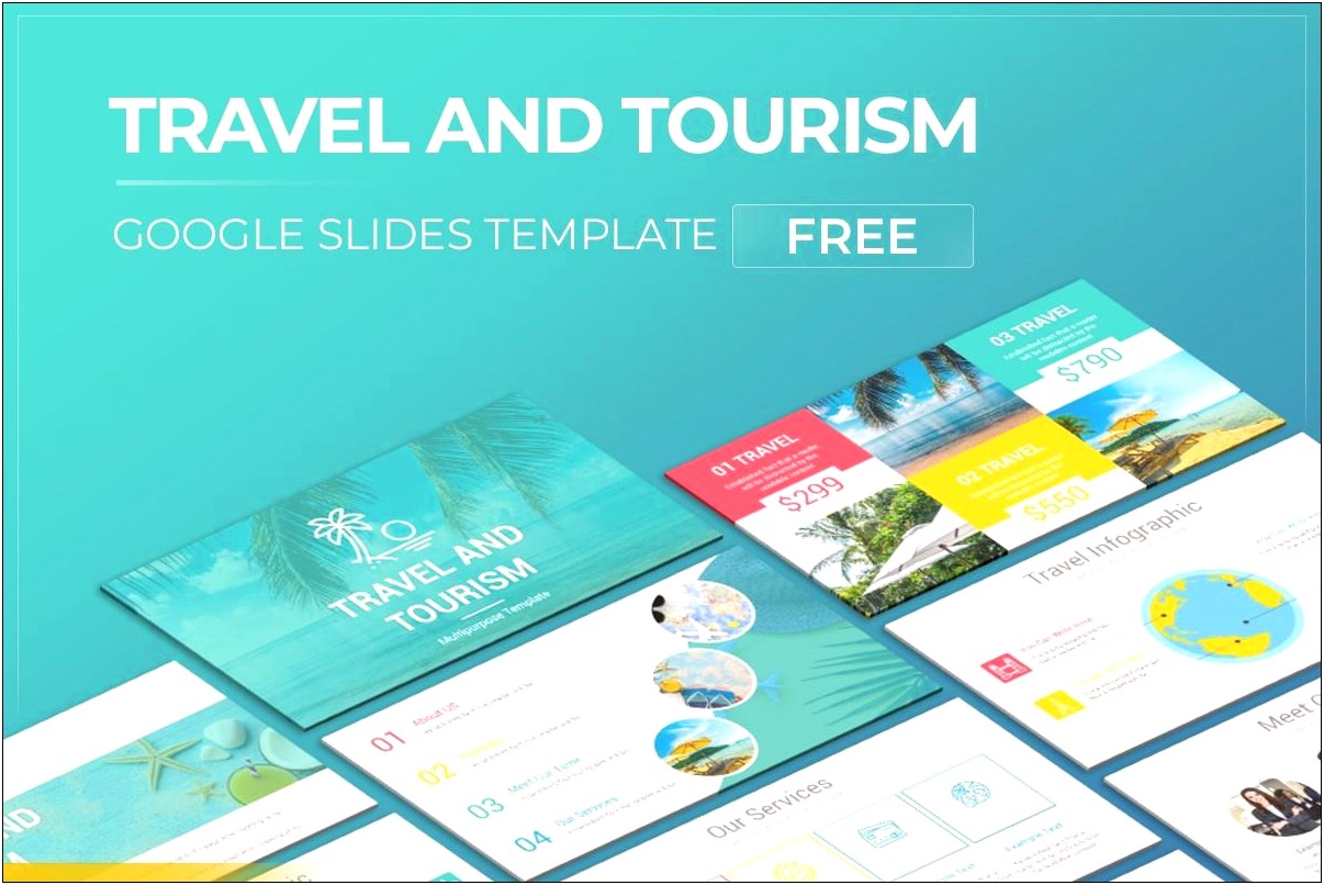 Free Google Slides Template For Vacation Travel